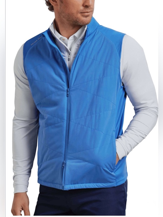 Peter Millar Other - NWT Peter Millar Men's Sailor Blue Fuse Hybrid Vest (M)